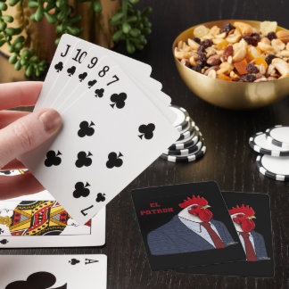 El Gallo Patron Playing Cards