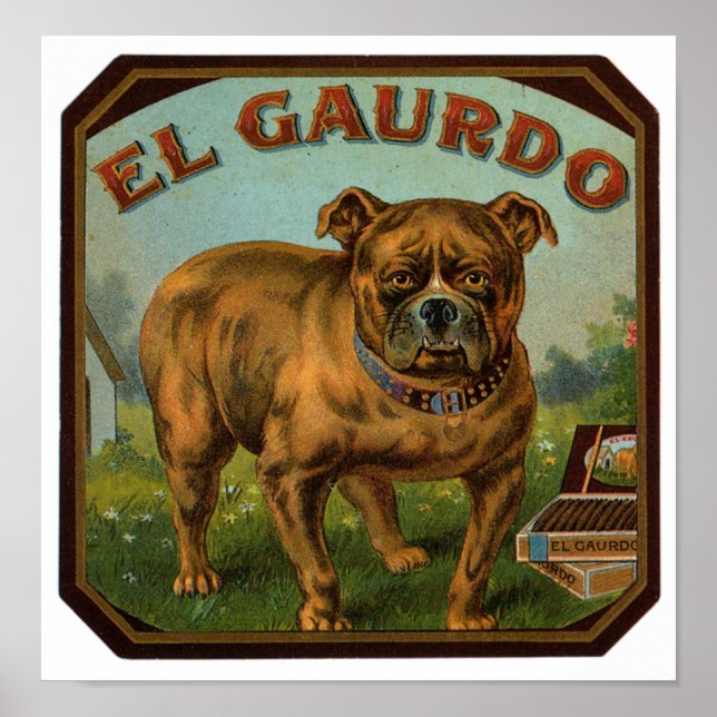 El Gaurdo Cigar Label Poster (Front)