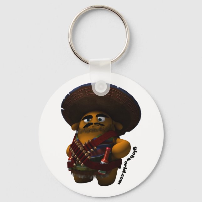 El Globbo Key Ring (Front)