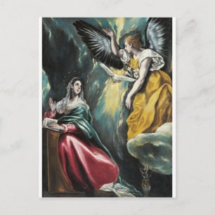 El Greco - Annunciation Postcard
