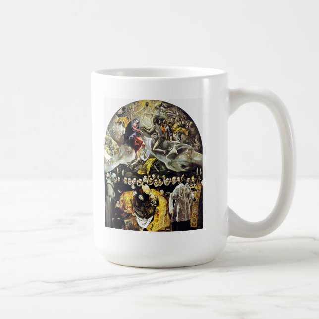 El Greco Burial of the Count of Orgaz Mug (Right)