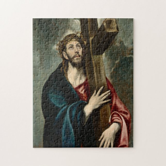 El Greco - Christ Carrying The Cross Jigsaw Puzzle (Vertical)
