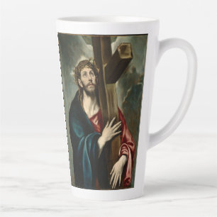El Greco - Christ Carrying The Cross Latte Mug