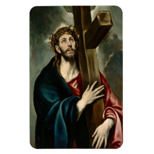 El Greco - Christ Carrying The Cross Magnet