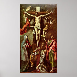 El Greco - Christ on the cross Poster