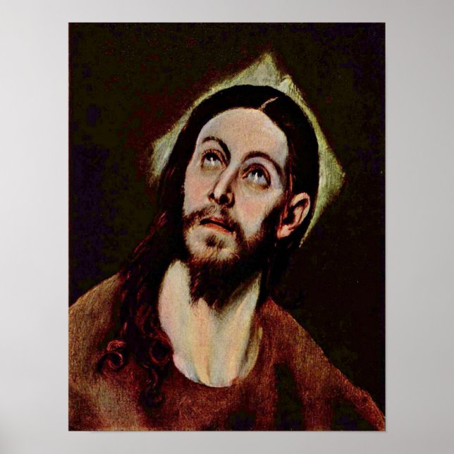 El Greco - Head of Christ Poster (Front)