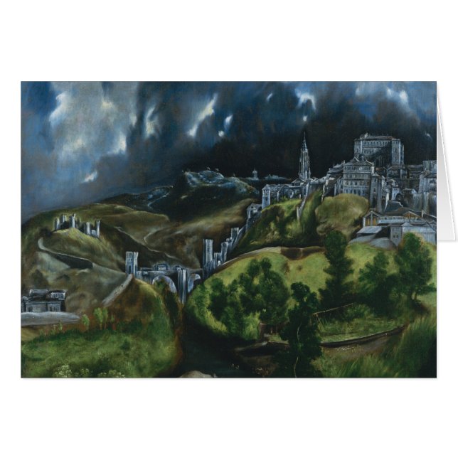El Greco View of Toledo (Front Horizontal)