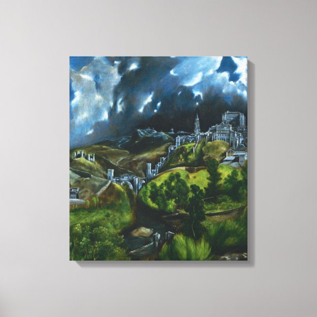 El Greco View of Toledo Canvas Wrap (Front)