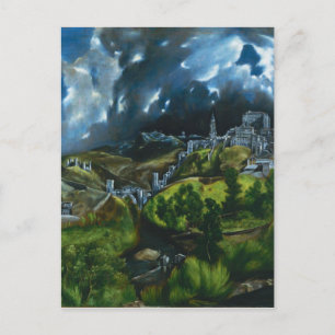 El Greco View of Toledo Postcard
