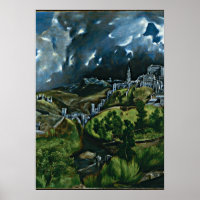 El Greco - View of Toledo