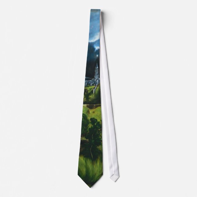 El Greco View of Toledo Tie (Front)