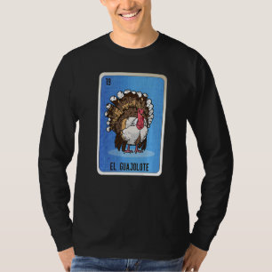 El Guajolote Mexican Slang Lottery Bingo Cards T-Shirt