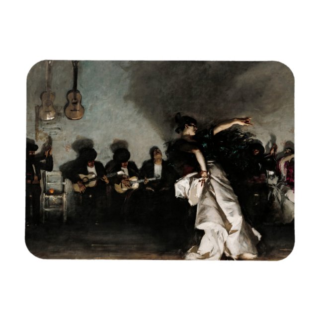 El Jaleo by John Singer Sargent Magnet (Horizontal)
