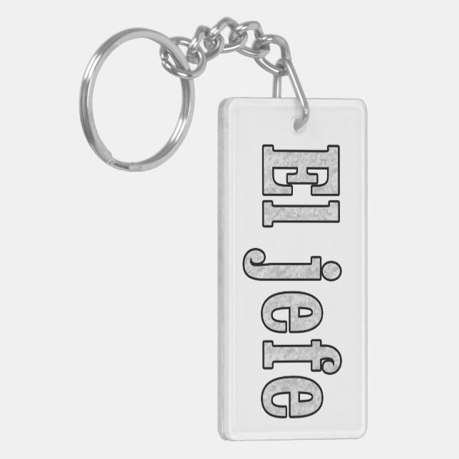 El jefe is the Boss Key Ring (Front Left)