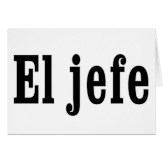 El jefe "The Boss"