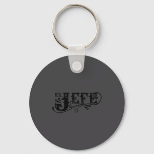 El Jefe The Boss In Spanish Funny Mexican Quote  Key Ring