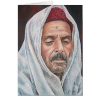 El Jem Man Contemplating