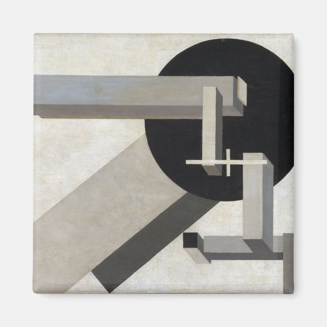 El Lissitzky (Russian, 1890-1941) Magnet (Front)