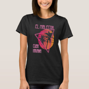 El Malecon Palm Tree Cuba Havana Caribbean Premium T-Shirt