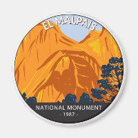  El Malpais National Monument New Mexico Vintage 