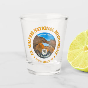 El Malpais (NM) Shot Glass