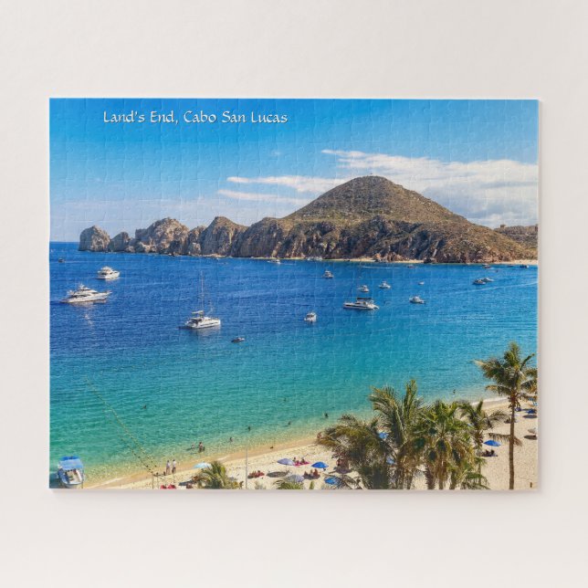 El Medano Beach and Land's End, Cabo, Mexico Jigsaw Puzzle (Horizontal)