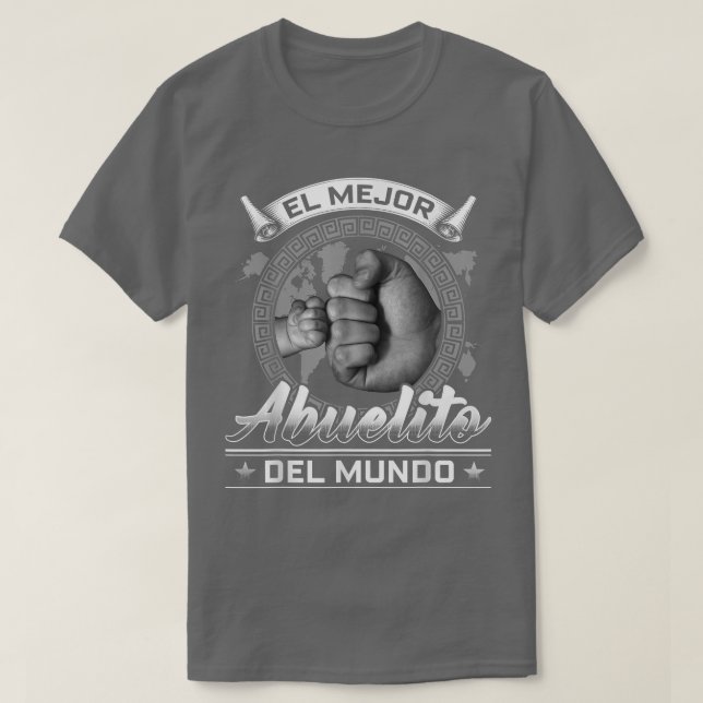 El Mejor Abuelito Del Mundo Men American Flag Deco T-Shirt (Design Front)