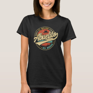 El Mejor Abuelito Del Mundo Men Retro Vintage Deco T-Shirt
