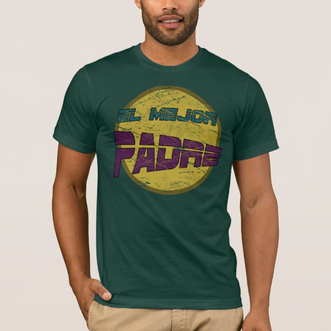 El Mejor Padre T-Shirt (Front)