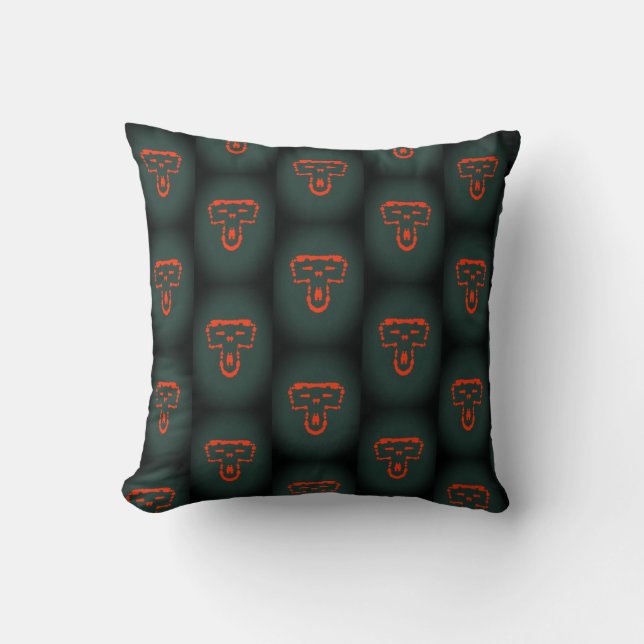 El mono sangre- The Monkey sangre Cushion (Front)