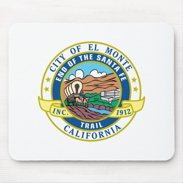 El Monte (California) City Seal Mouse Pad (Front)