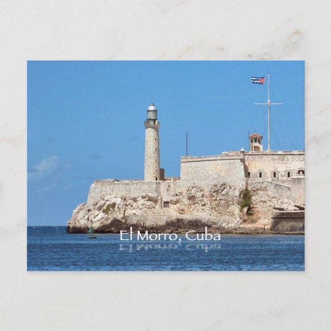 El Morro Castle, Cuba Postcard (Front)
