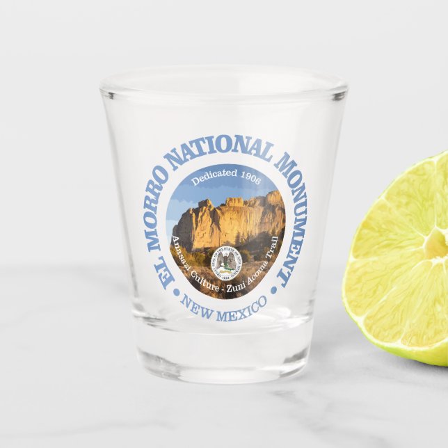 El Morro (NM) Shot Glass (Front)