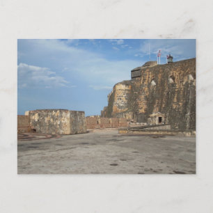 El Morro San Juan Puerto Rico Postcard