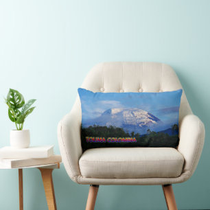 El Nevado del Tolima Lumbar Pillow