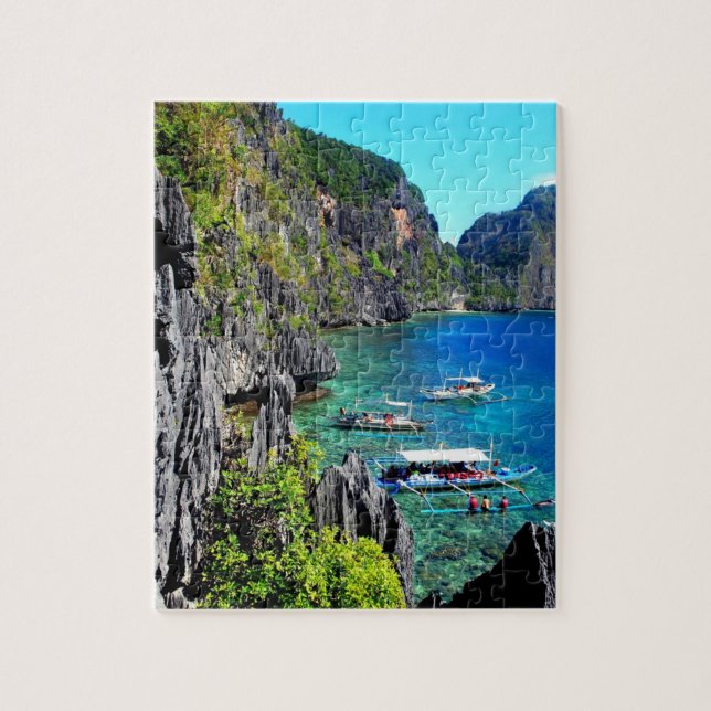 El Nido Beach in Palawan Philippines Jigsaw Puzzle (Vertical)