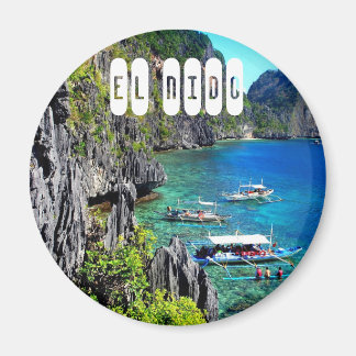 El Nido in Palawan Philippines Magnet