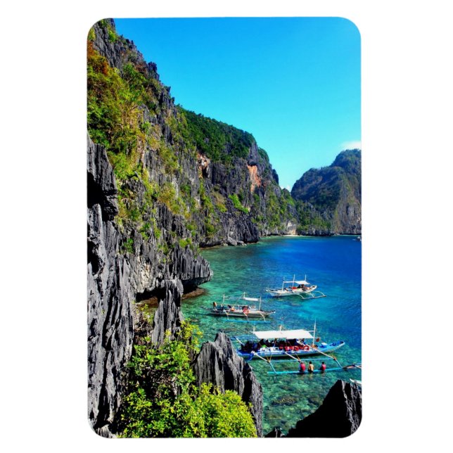 El Nido of Philippines Magnet (Vertical)