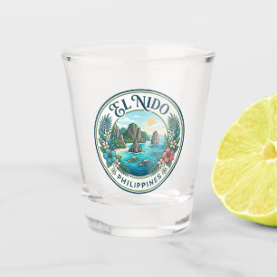 El Nido Philippines Shot Glass