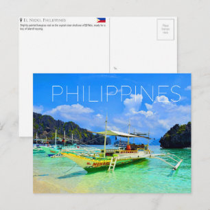 El Nido, Philippines Travel Postcard