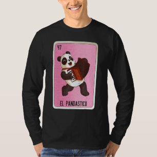El Pandastico Mexican Slang Lottery Bingo Cards T-Shirt