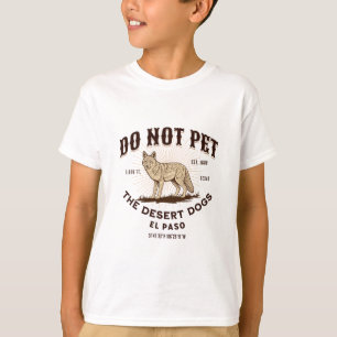El Paso Texas Funny Coyote Vacation Souvenir T-Shirt