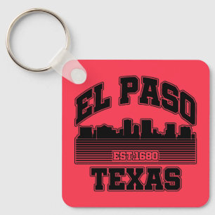El Paso,Texas Key Ring
