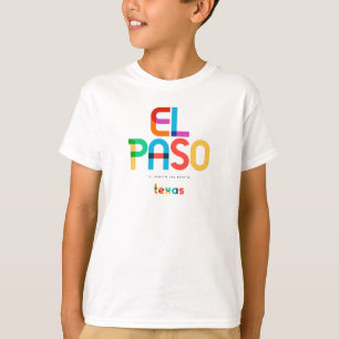 El Paso Texas Mid Century, Pop Art, T-Shirt