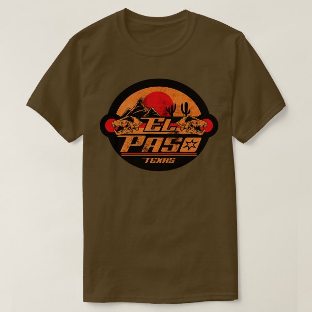 El Paso Texas Sign T-Shirt (Design Front)