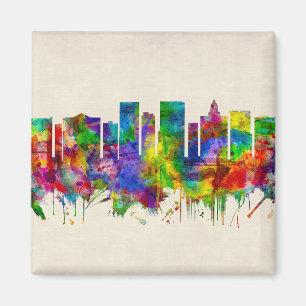 El Paso Texas Skyline Magnet