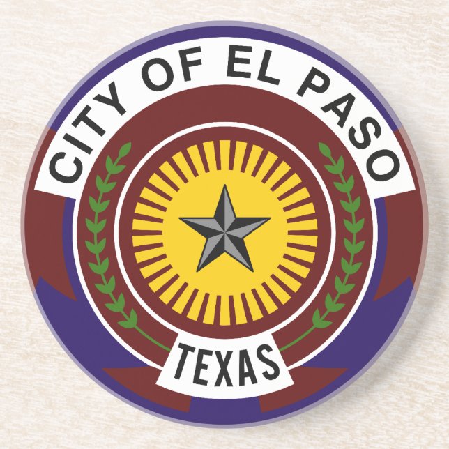 El Paso, Texas, United States Coaster (Front)