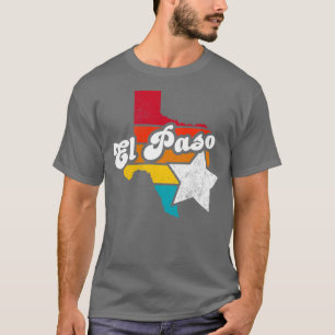 El Paso Texas Vintage Distressed Souvenir 2 T-Shirt