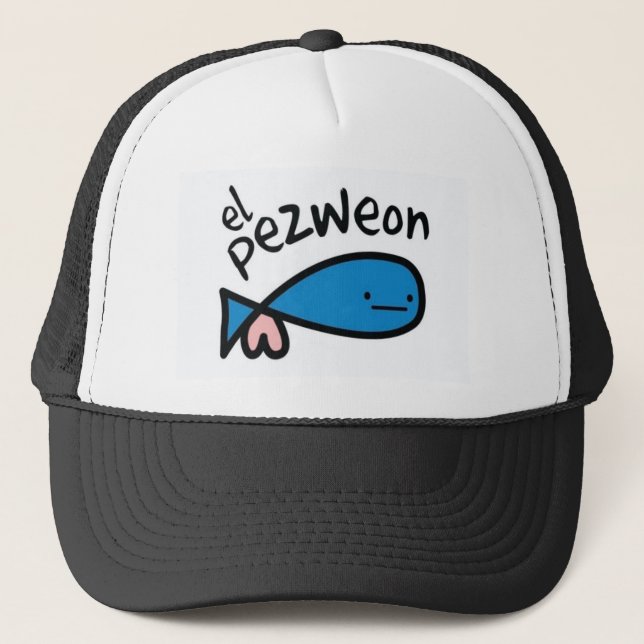 El Pezweon Trucker Hat (Front)