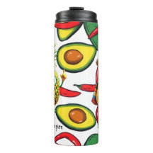 El PinCho Crew Socks - Pineapple Empire